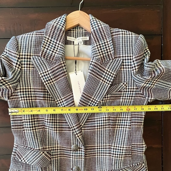 NWT Veronica Beard Reese Dickey Coat. Size 4,6. Plaid Print - Picture 7 of 13